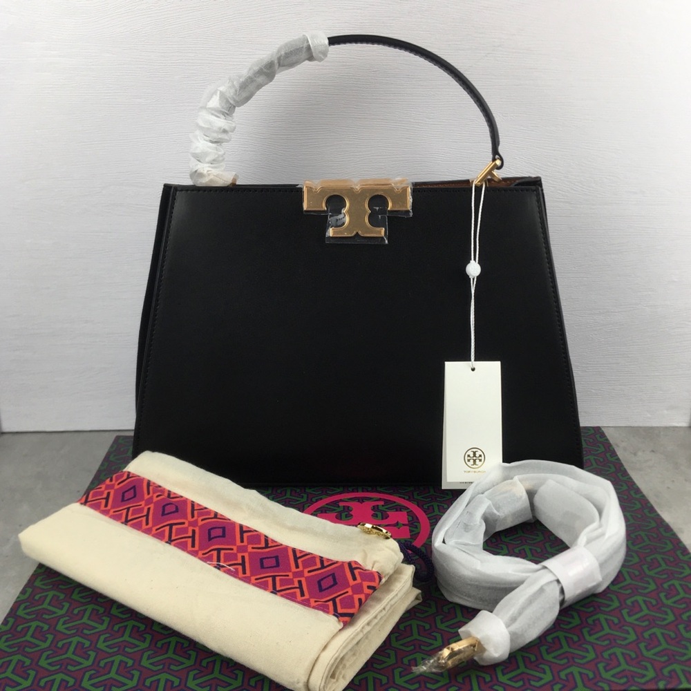 Tory Burch Eleanor Spazzolato Satchel Bag